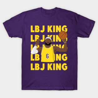 LBJ King - Los Angeles T-Shirt